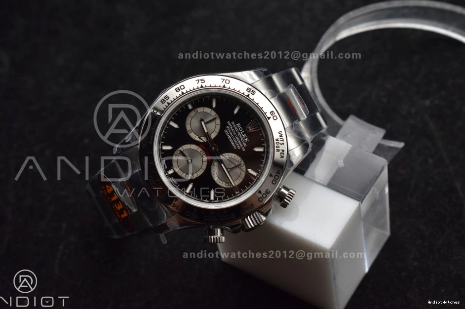 Best 794 Daytona SS SH4131 on Dial Silver 126509 V Bracelet QF Edition 1:1 Black Classic 0803